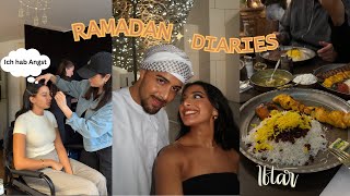 RAMADAN DIARIES 2 Saras erstes Shooting amp Iftar mit freunden  Sara amp Dolunay [upl. by Clea785]