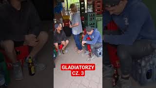 GLADIATORZY CZ 3 funnyshorts bricklayer śmieszne funnyvideo humor trending praca hardwork [upl. by Netsrek]