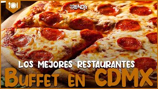 Los MEJORES restaurantes BUFFET en CDMX 🤤 [upl. by Yank]