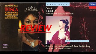 REVIEW Tosca Molinari Pradelli 1959 and Mehta 1972 [upl. by Eessej]