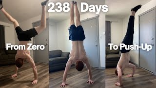 My Handstand PushUp Journey [upl. by Anairad862]