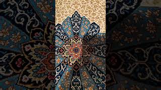 Yuxiang factory handmade silk carpet persianrugs handmadecarpet silkcarpet silkrug [upl. by Kuhlman]