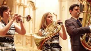 Monteverdi Deus in Adjutorium from Vespers  Alliance Brass Quintet [upl. by Ahsieuqal74]