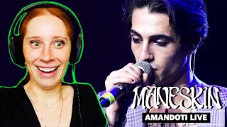 REACTING TO MÅNESKIN AMANDOTI  ESC 2021 WINNERS [upl. by Octavie]