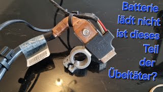 Batterie leer Auto startet nicht ist es vielleicht der intelligente Batterie Sensor IBS [upl. by Cedell840]