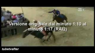 Palio di Siena  Due versioni a confronto [upl. by Ecadnarb318]