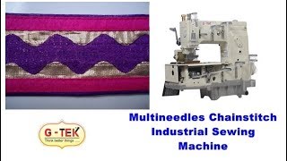 लेस बोर्डर जॉइनिंग मशीन  LACE BORDER JOINTING MACHINE  silai machine  sewing machine  gohilsew [upl. by Marbut]