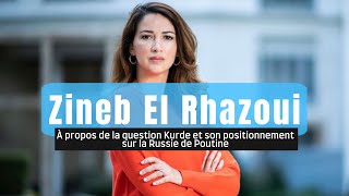 Zineb El Rhazoui  la question Kurde et la Russie de Poutine [upl. by Feenah]