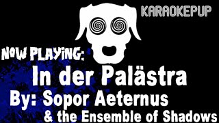 Sopor Aeternus amp the Ensemble of Shadows  In der Palästra  Karaoke Version [upl. by Ralph]