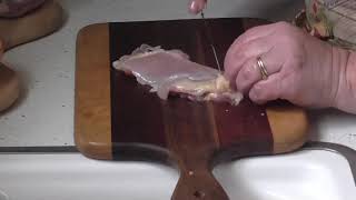 Cleaning amp Deboning Chicken [upl. by Aaronson570]