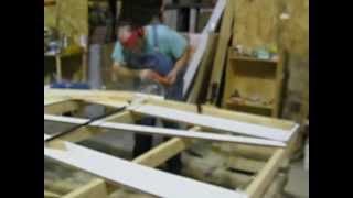 Building rounded trusses for my 8x12 shed [upl. by Nylkcaj380]