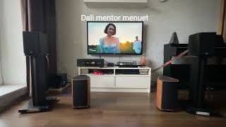 Dali mentor menuet vs Sonus faber sonetto 1 [upl. by Nirol]