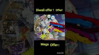 Diwali mega offer Brooches materials kit  broocheskit broochesdiwaliofferflowerbrooch [upl. by Buckley926]