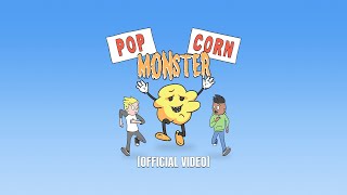 Puppet Holiday Popcorn Monster Official Video [upl. by Ardnassac975]