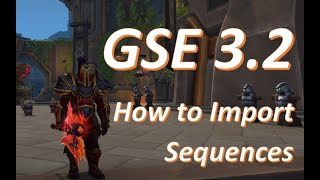 How to Import Sequences into GSE 32  Updated Video Here httpsyoutubeMy2Bmyhs20g [upl. by Ahsielat]