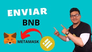 BNB Como Enviar BNB a Metamask para Pagar Gas de Transacción [upl. by Malcom]