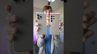 ULTIMATE comparison🤔 iPhone 16 Pro Max vs Galaxy S24 Ultra [upl. by Kcin]