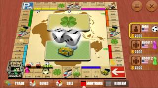 Rento 3D  Monopoly multiplayer board game gameplay [upl. by Airekahs]