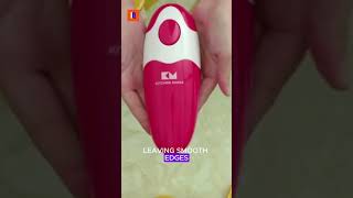 Effortless Can Opening with Kitchen Mama Auto Electric Can Opener review amazon [upl. by Nazler330]