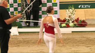 FEI European Vaulting Championships 2013  Individual Senior Female  Top 3 [upl. by Glialentn]