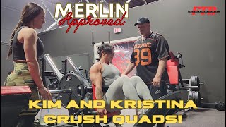 Kim amp Kristina Crush Quads  Merlin Approved [upl. by Lyndsey]