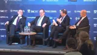 GLOBSEC City Talk 2014 Welcoming Address amp The Battle for Ukraine [upl. by Ahsercel976]