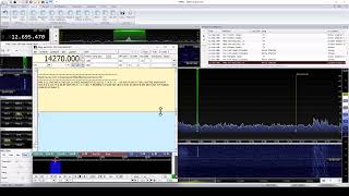 MRHS Morse Station Bolinas California Captada en Buenos Aires en 12695 y 22477 Khz CW [upl. by Teador738]