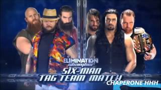 WWE Elimination Chamber 2014 Match Card The Wyatt Family Vs The Shield [upl. by Cotter273]