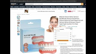 Bikenda Silicone Reline Denture Set Scam Or Genuine Is it a reliable product [upl. by Nilyahs]