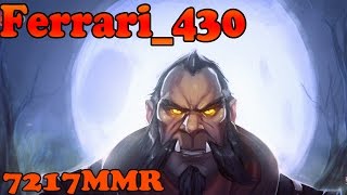 Dota 2  Ferrari430 7217 MMR Plays Lycan Vol 1  Pub Match Gameplay [upl. by Annawek611]