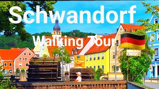 SchwandorfBavaria 🇩🇪 Walking Tour Bavarian Village 4K [upl. by Lupita]