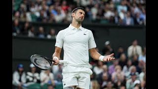 Novak Djokovic accuses fans of disrespect  Novak Djokovic  Wimbledon 2024 [upl. by Trevorr732]