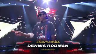 Dennis Rodman Entrance  AEW Collision  9223 [upl. by Enomor]