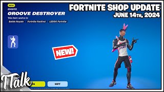 NEW GROOVE DESTROYER EMOTE Fortnite Item Shop June 14th 2024 Fortnite Chapter 5 [upl. by Lemieux22]