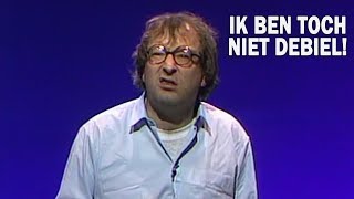 Youp van t Hek  Ik ben toch niet debiel Oudejaarsconférence 1989 [upl. by Arnelle921]