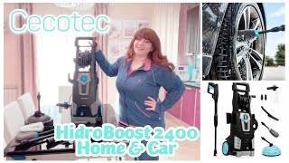 Idropulitrice HidroBoost 2400 HomeampCar Cecotec [upl. by Ardnoed]