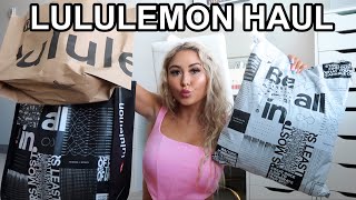 1000 LULULEMON TRYON HAUL FALL 2021 [upl. by Enahpad430]