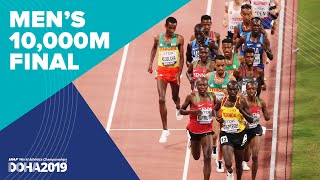 Mens 10000m Final  World Athletics Championships Doha 2019 [upl. by Ilbert733]