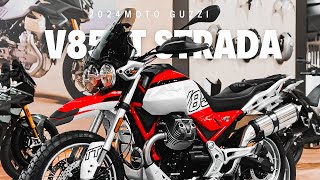 NEW MODEL AVAILABLE 2024 MOTO GUZZI V85 STRADA ENGINE IS MORE EFFICIENT [upl. by Elah]