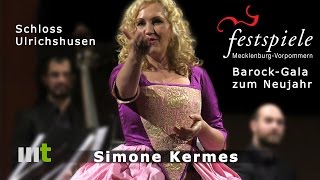 Simone Kermes Schloss Ulrichshusen MVFestspiele [upl. by Ayikan]