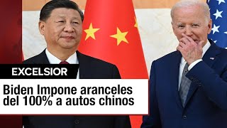 Análisis de las Nuevas Políticas Arancelarias de Biden hacia China [upl. by Eustatius]