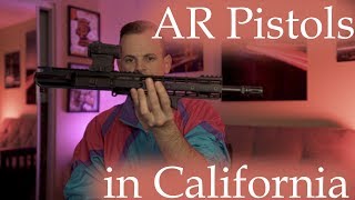 How to get AR15 PISTOLS in CALIFORNIA  LEGAL [upl. by Florinda]