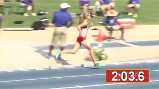 Katelyn Tuohy breaks national HS mile record [upl. by Strade815]