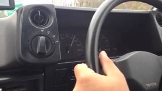 Trueno Ae86  Speed limiter sound [upl. by Sudnak]