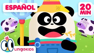 EN LA GRANJA DE MI TÍO 🏡 y Más Canciones Infantiles  Lingokids en Español [upl. by Etterb174]