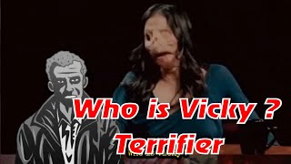 Terrifier 3 Who is Vicky Victoria Heyes horrormovies halloween halloween2024 christmas [upl. by Avenej892]