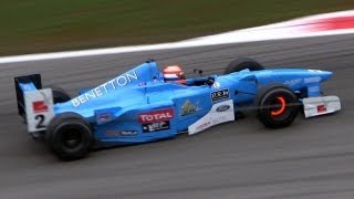 1997 Benetton B197 F1 Judd V10 Sound [upl. by Ruelu]