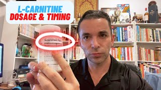 L Carnitine Dosage amp Timing [upl. by Ryhpez983]