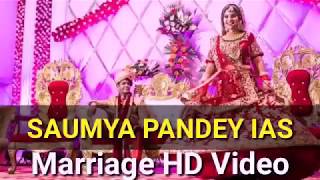 IAS Saumya Pandey Marriage Video💐 [upl. by Elvera]