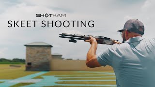 Shoot Skeet with ShotKam  All 8 Stations  Filmed with Gen 4 [upl. by Datnow]